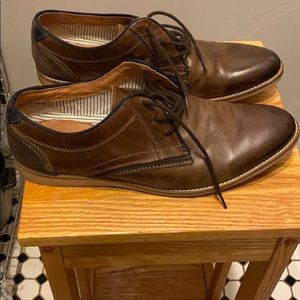 Jeffery Tyler brown dress shoes. Size 9.5